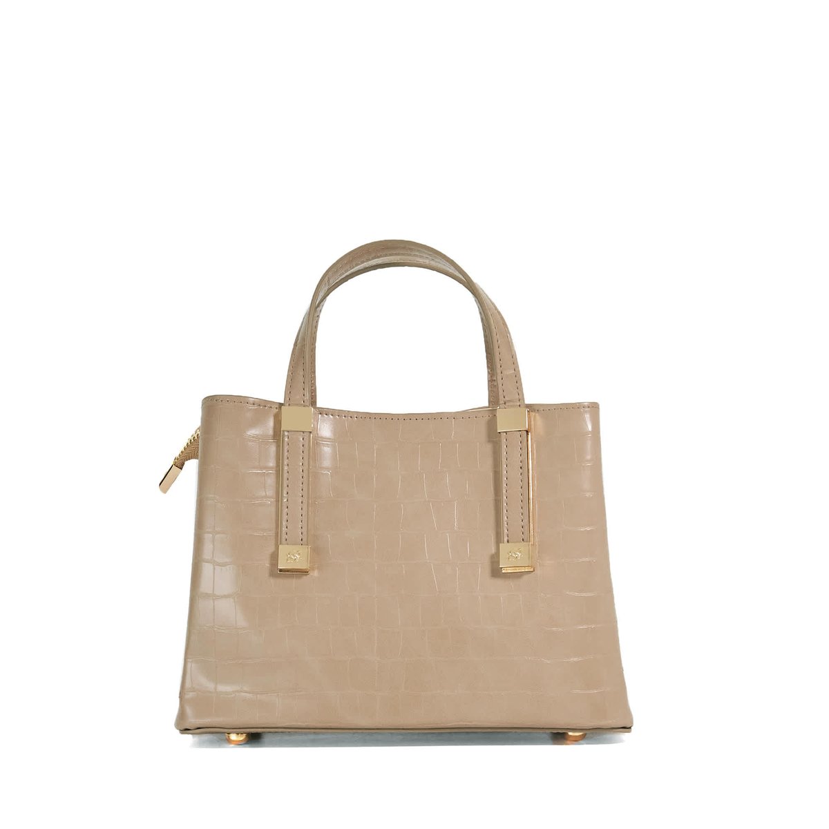 Sac fourre-tout texturé - DINKYDORRY grey-croc synthetic, DUNE LONDON