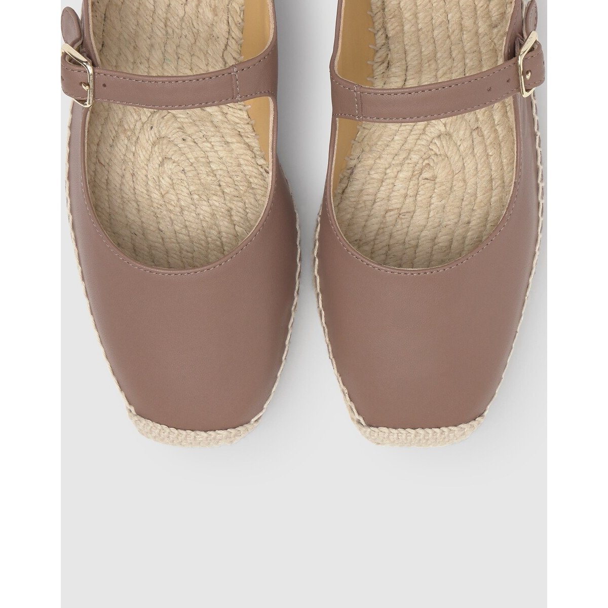 Padua Flat Mary Jane Espadrilles brown, CASTANER