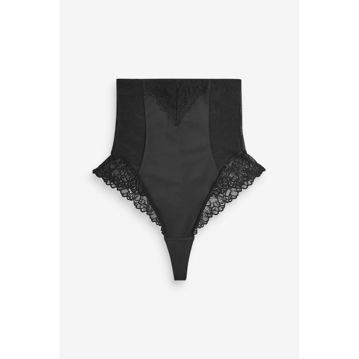 Culotte effet ventre plat noir, NEXT