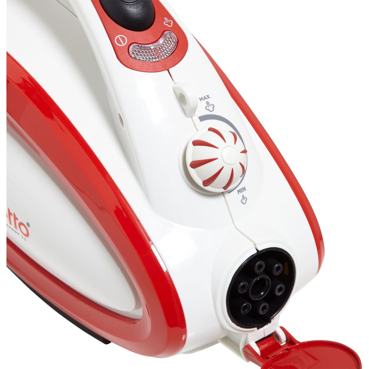 Nettoyeur Vapeur À Main Vaporetto Handy 20 blanc + rouge, POLTI