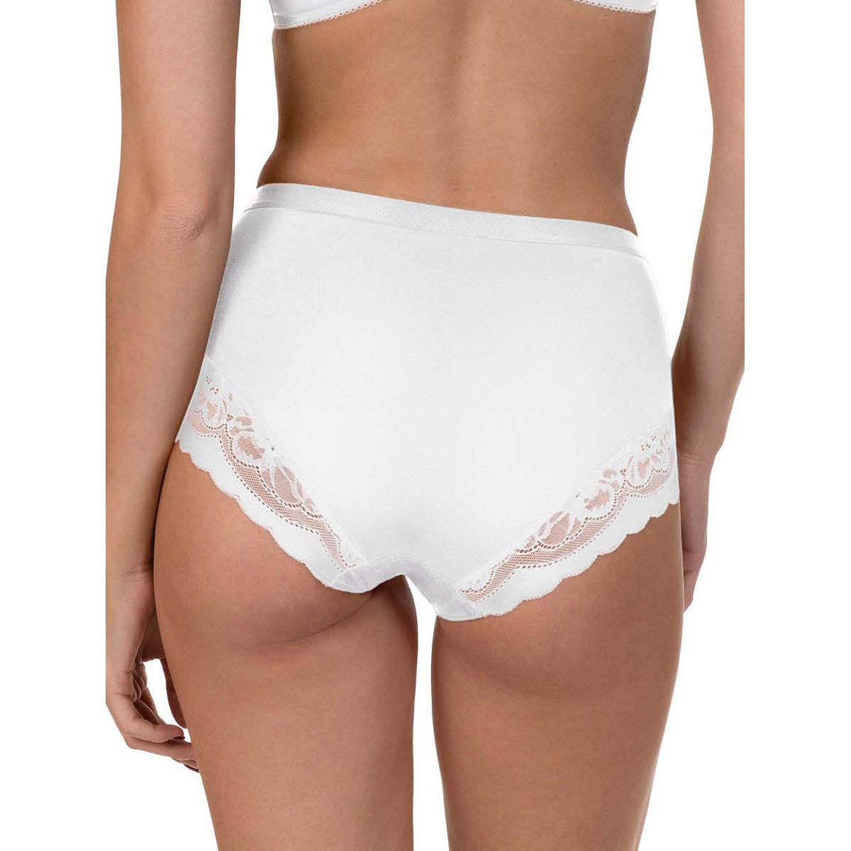 Culotte taille haute EVELYN blanc, LISCA