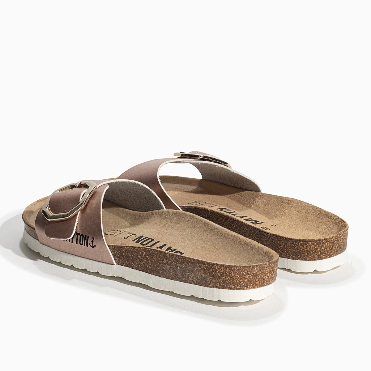 Sandales ZEPHYR rose-or, BAYTON