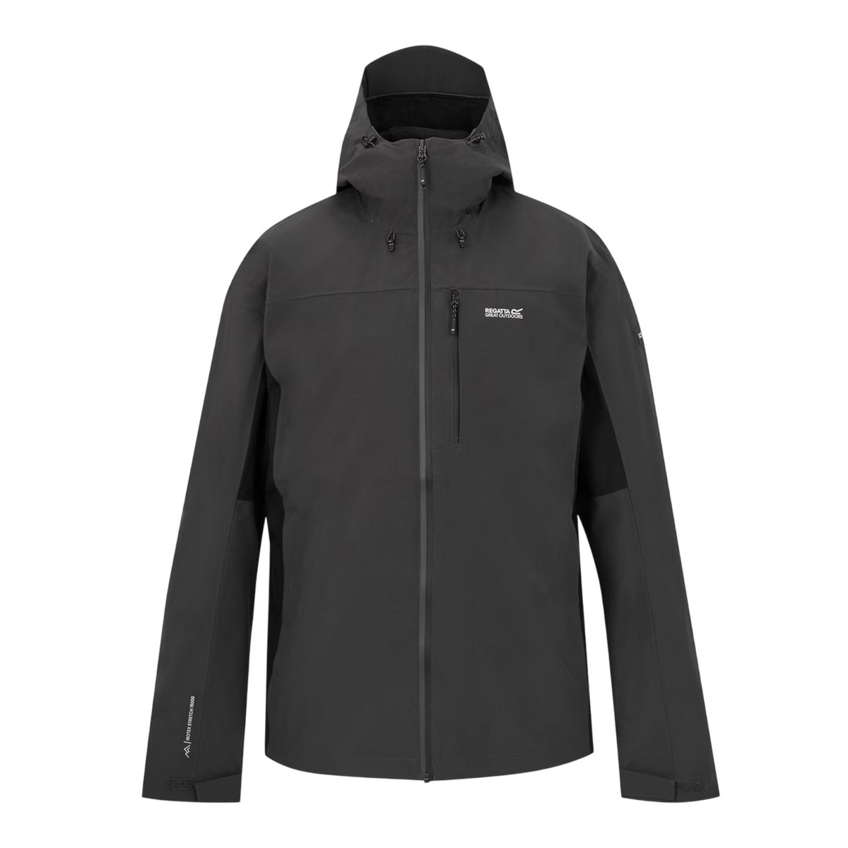 Veste imperméable unie à capuche BIRCHDALE noir, REGATTA