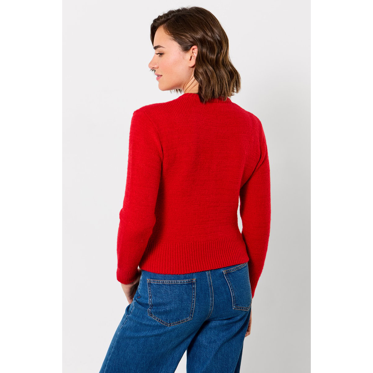 Cardigan à Nœuds Coco rouge, JOE BROWNS