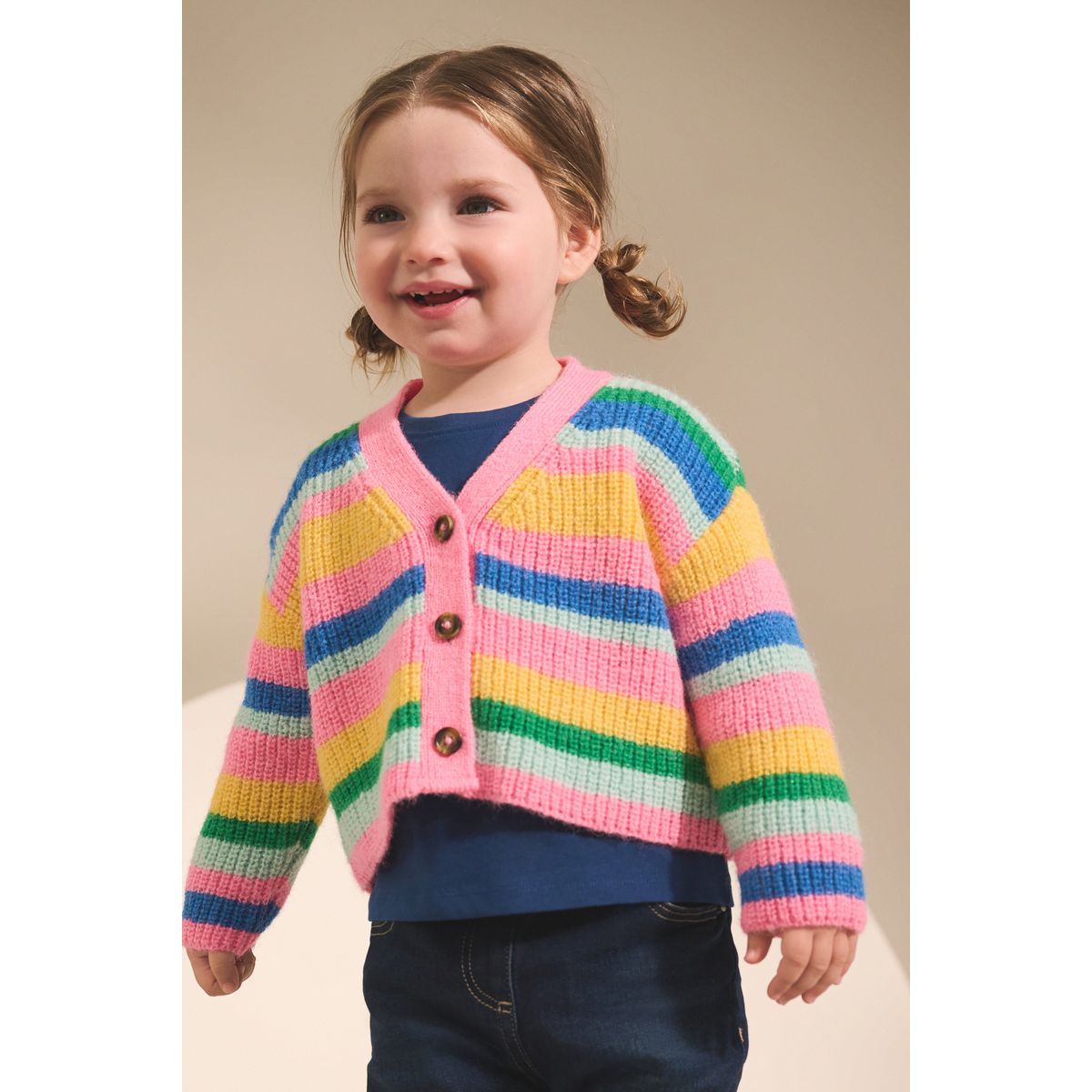 Cardigan à col v arc-en-ciel, NEXT