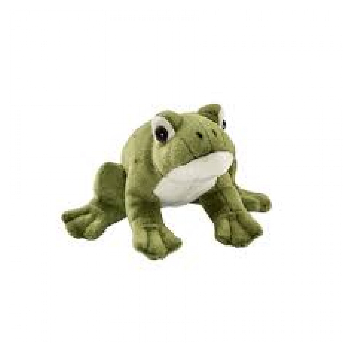 Peluche Grenouille 16cm couleur unique, ANIMA