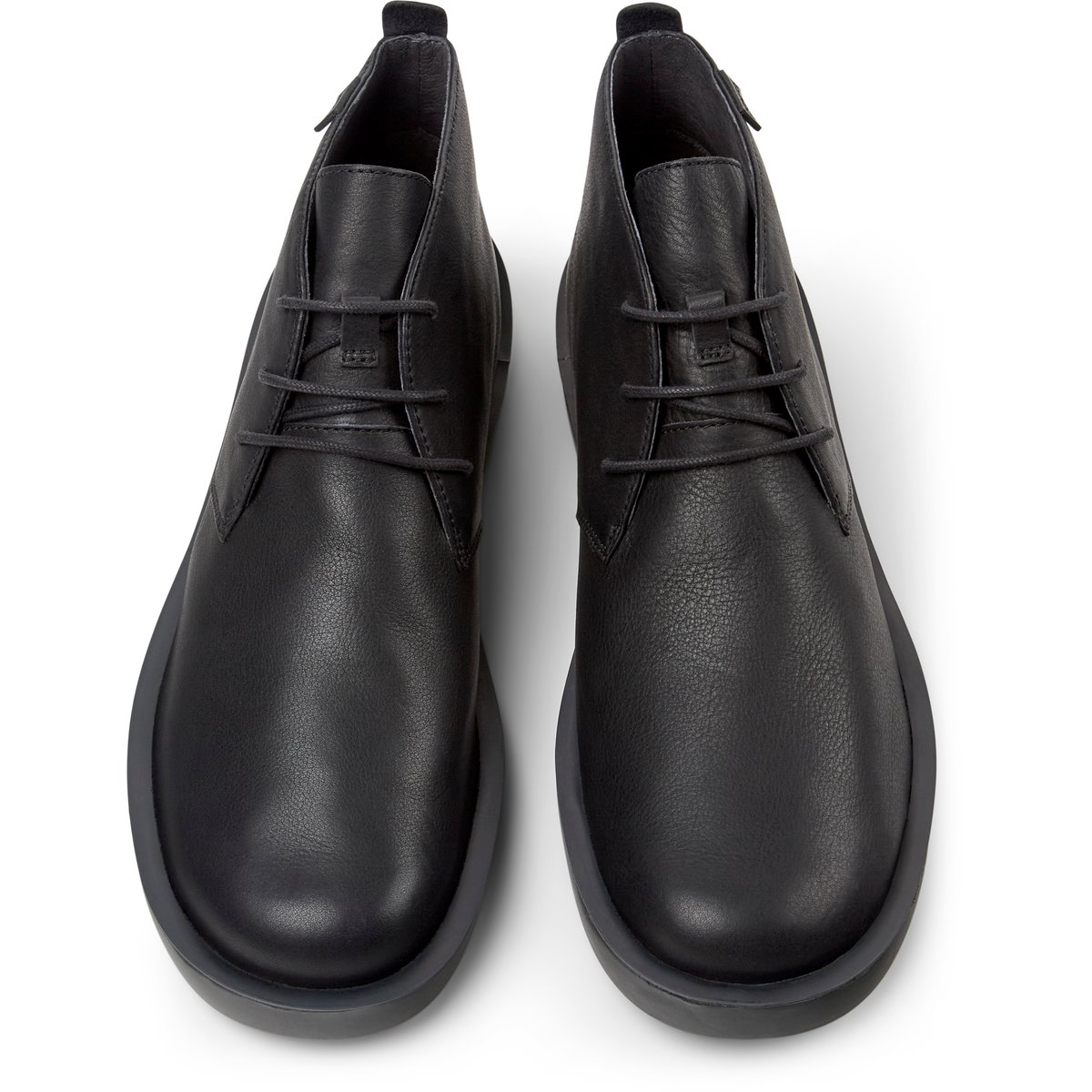 Bottines Cuir WAGON noir 1, CAMPER