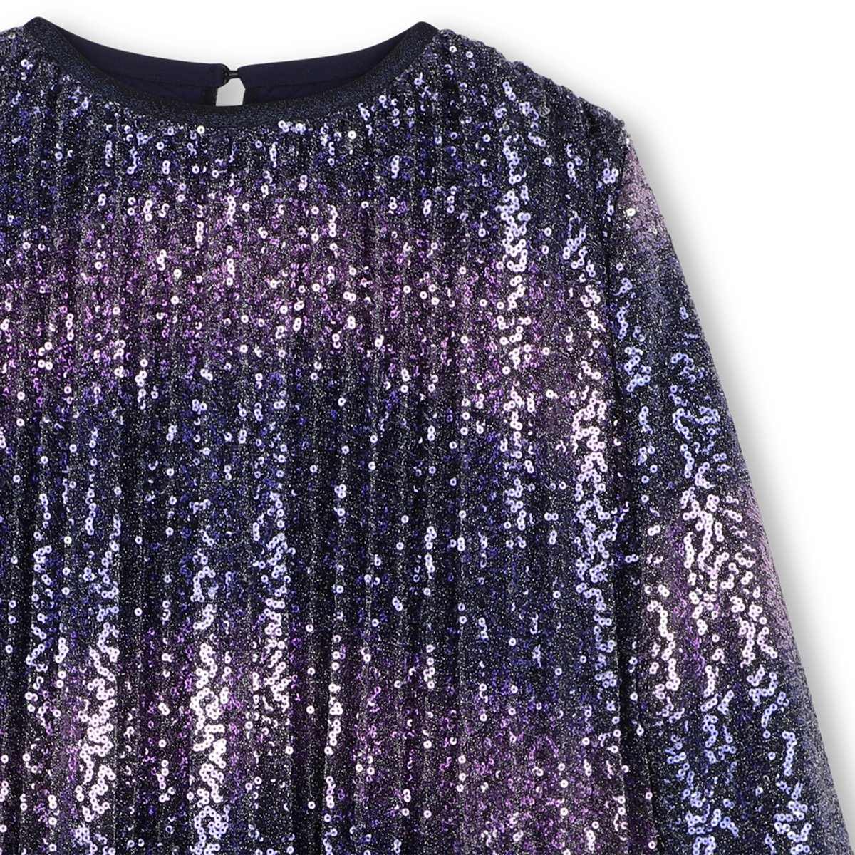 Robe plissee indigo blue, BILLIEBLUSH