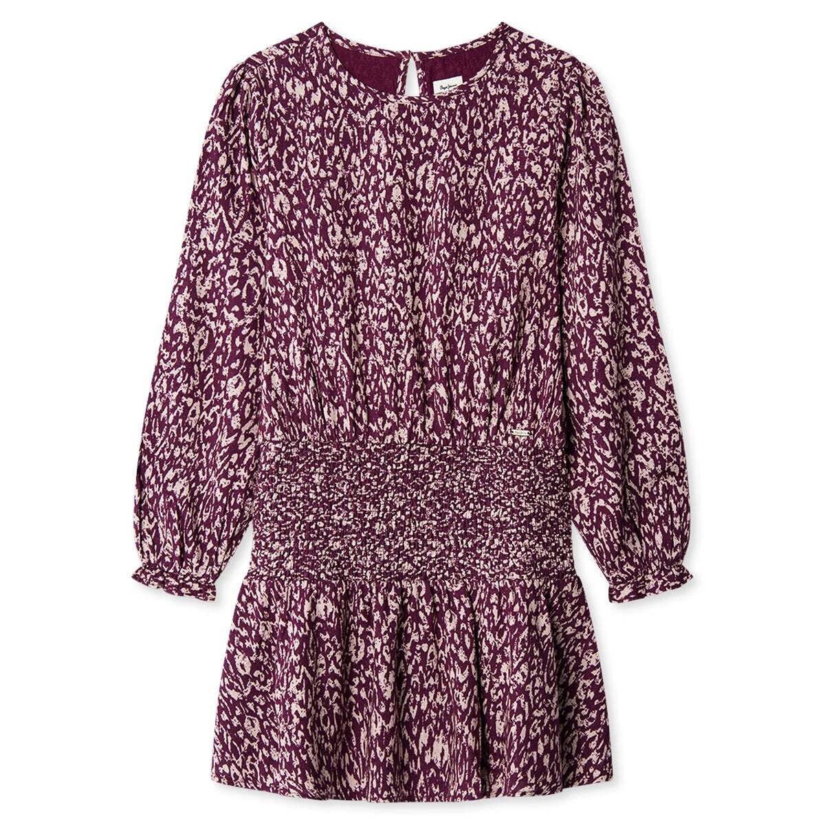 Robe Courte À Imprimé Floral violet, PEPE JEANS