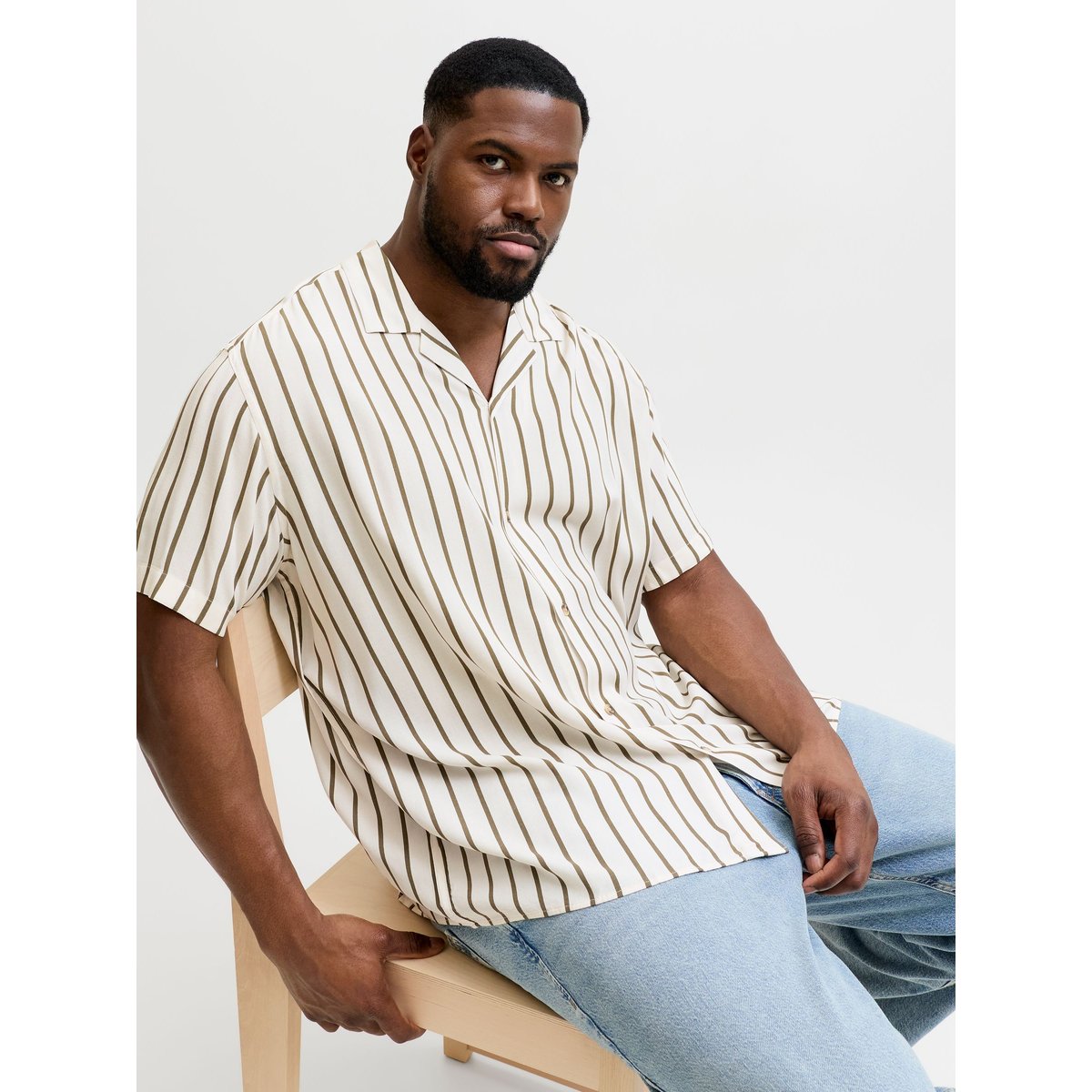 Chemise dusty olive, JACK & JONES