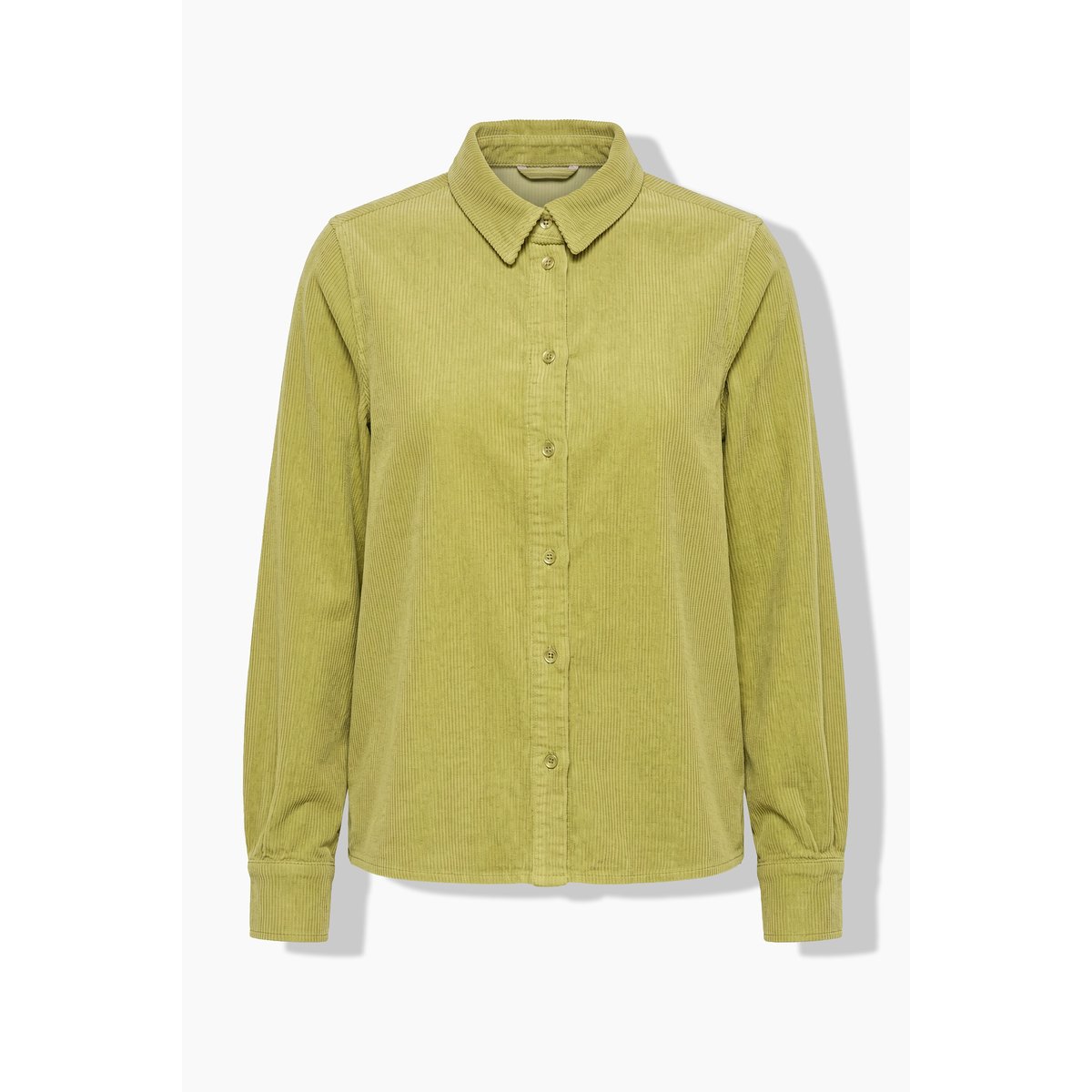 Chemise en velours côtelé, coupe Boxy Fit sauge, ULLA POPKEN