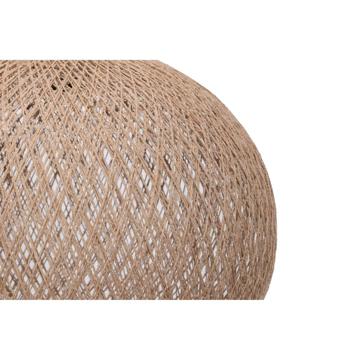 Suspension bohème jute naturelle - forme boule, ø38 cm AROSA beige, PIER IMPORT