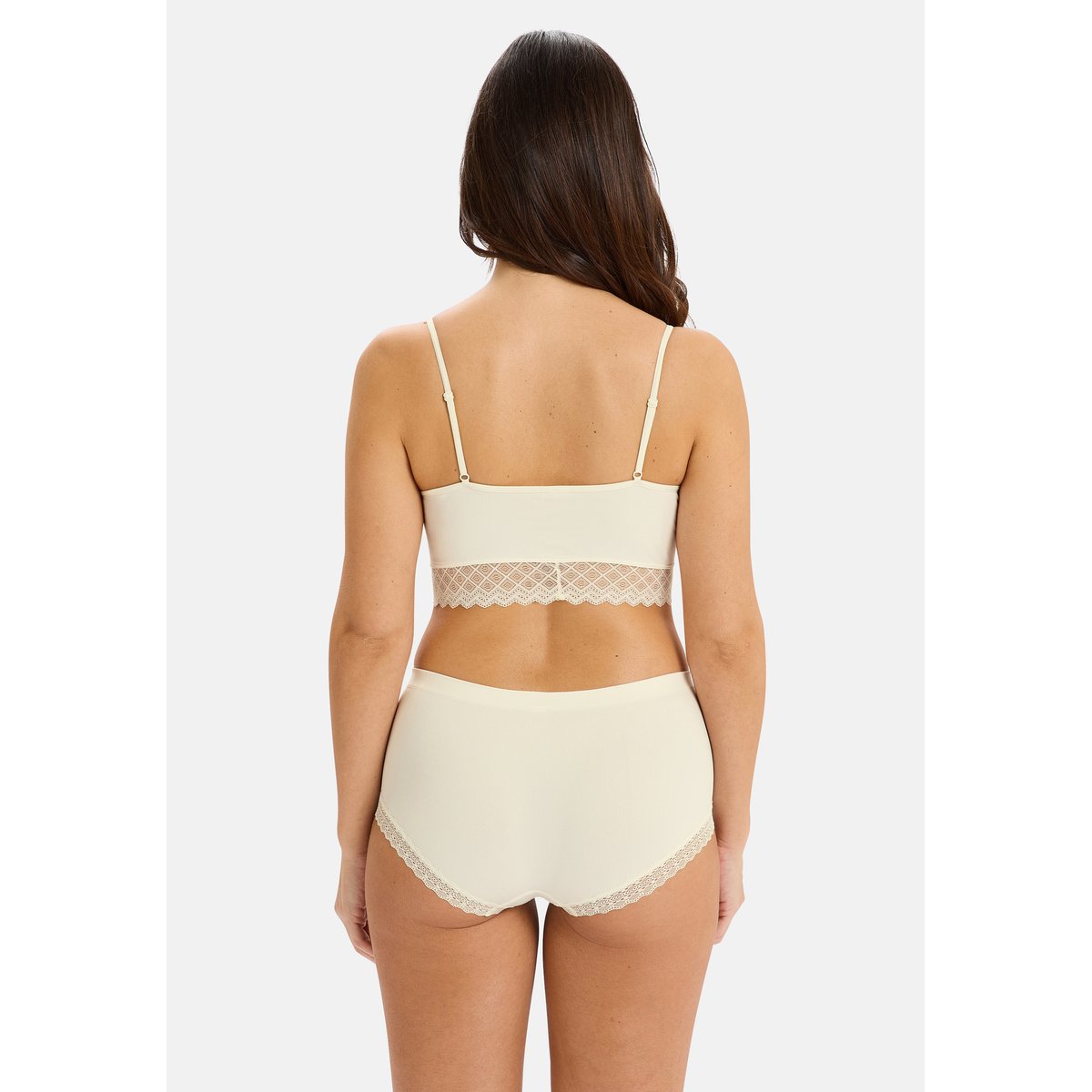 Shorty ZEN DENTELLE craie, BILLET DOUX