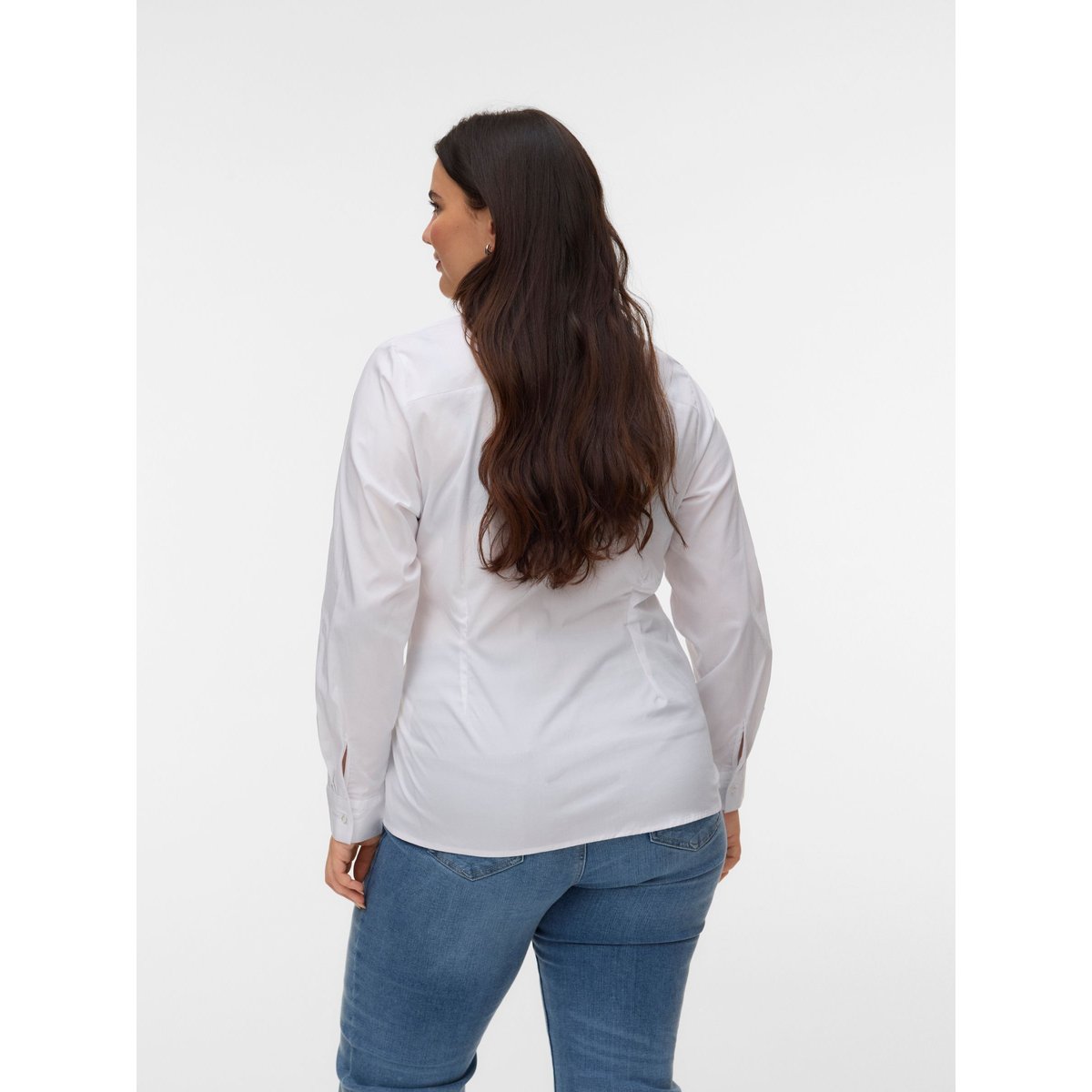 Chemise En Popeline bright white, VERO MODA