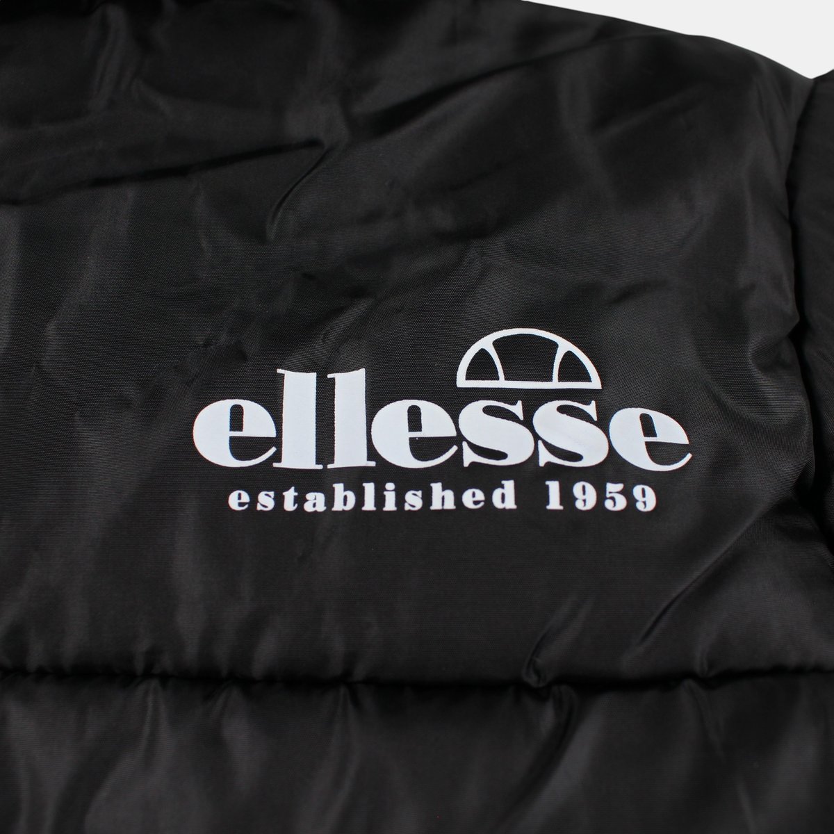 Doudoune matelassée zippée à capuche QUEST noir, ELLESSE