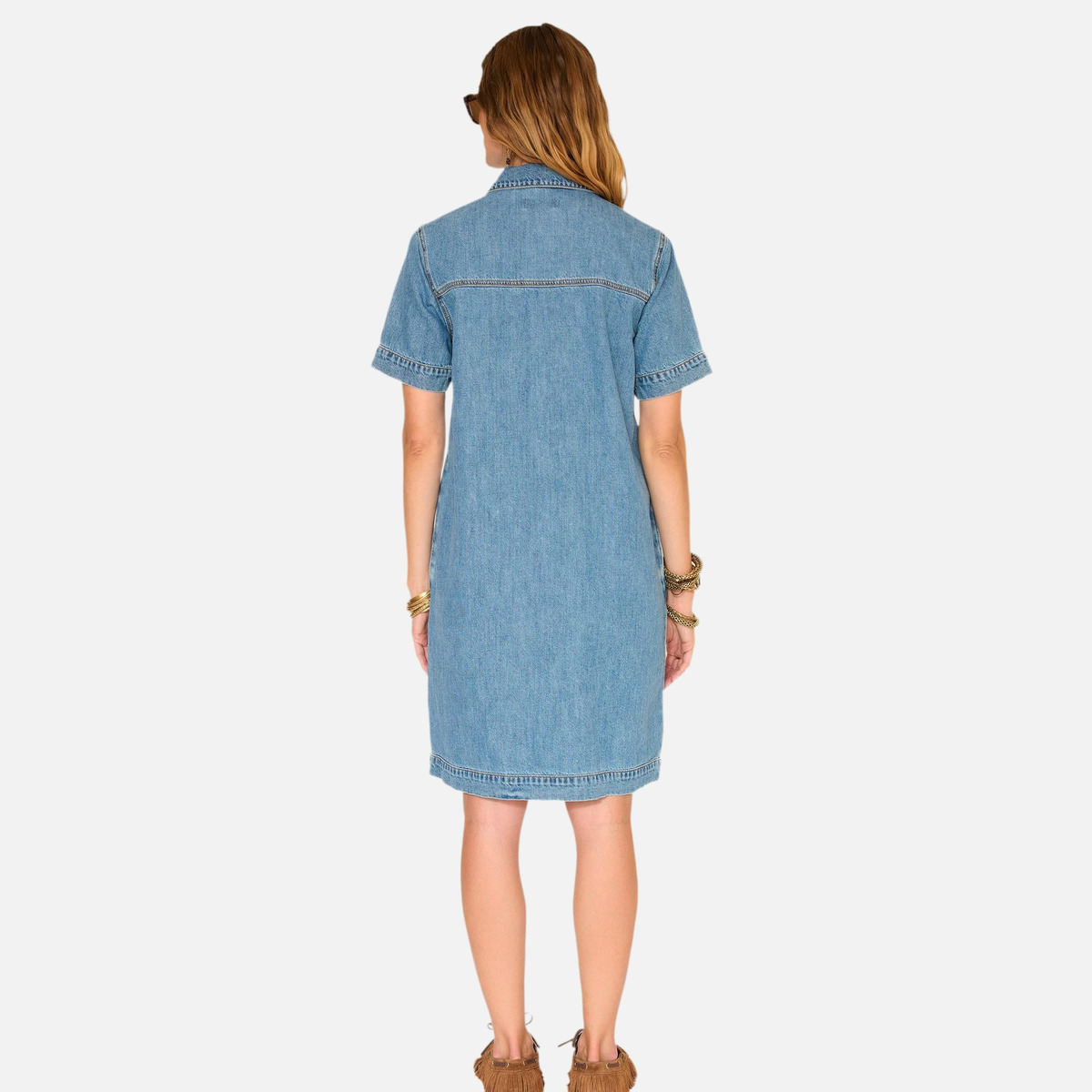 Robe ROSALIE SHIBUYA bleu délavé, MKT STUDIO