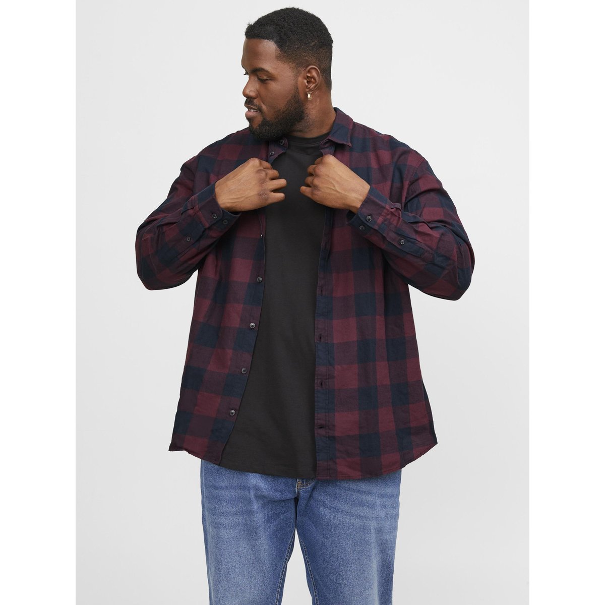 Chemise À Carreaux port royale, JACK & JONES