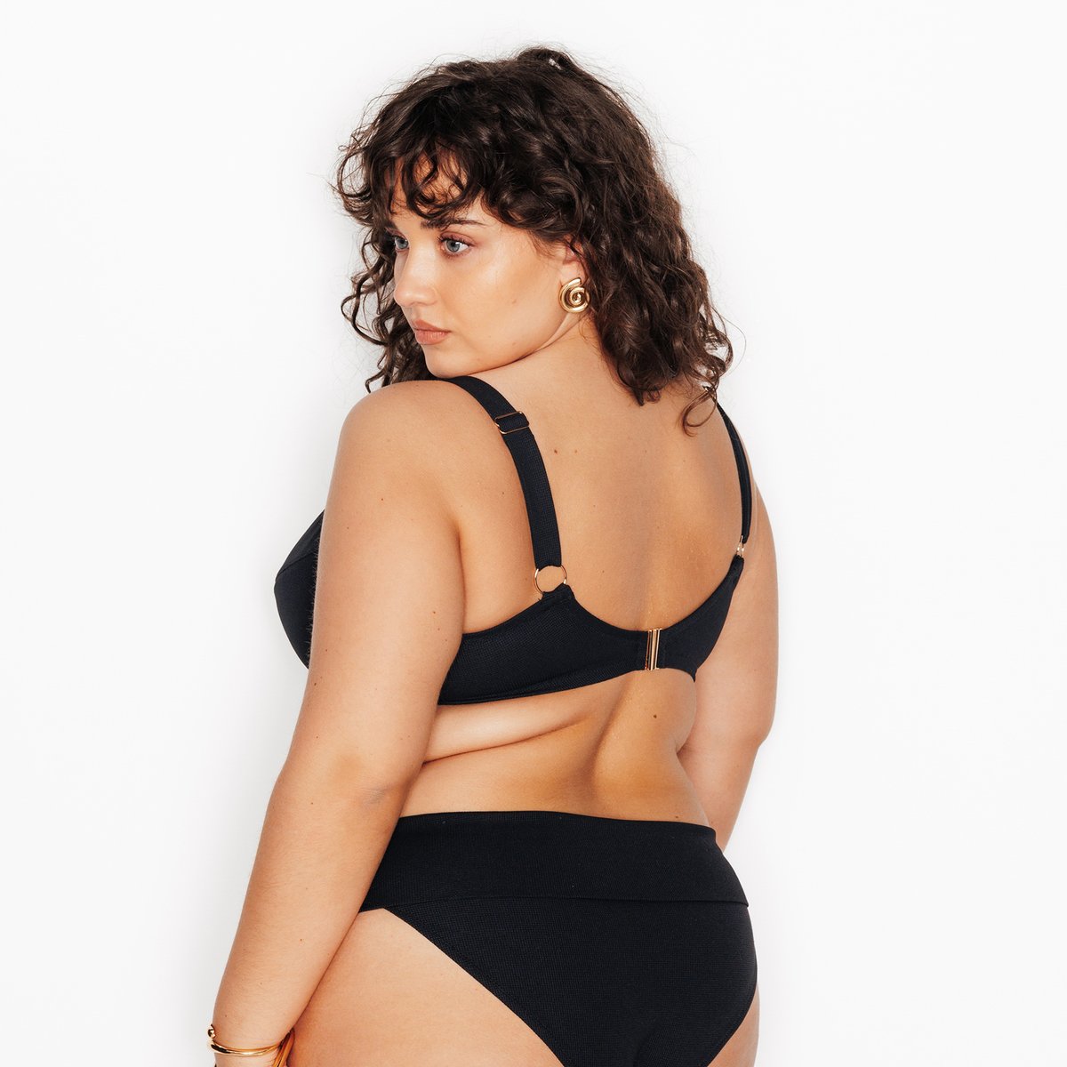 Haut de maillot de bain corbeille MALOU noir, ROUGEGORGE LINGERIE