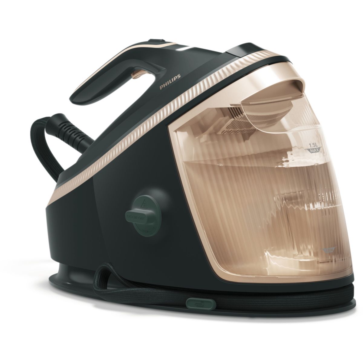 Centrale vapeur PSG7300/70 vert et doré 1,5L couleur unique, PHILIPS
