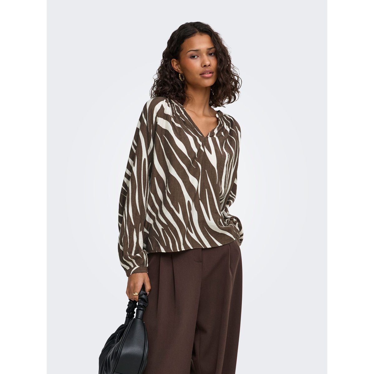 Top chocolate brown, JDY