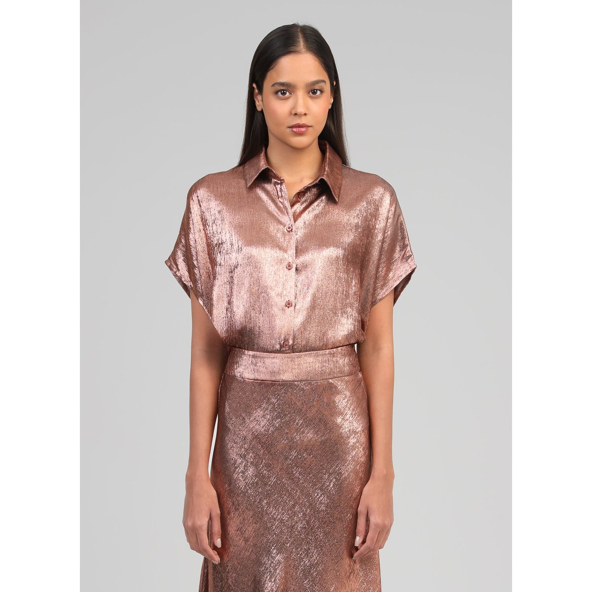 Chemise AMORYNA bronze, AN'GE