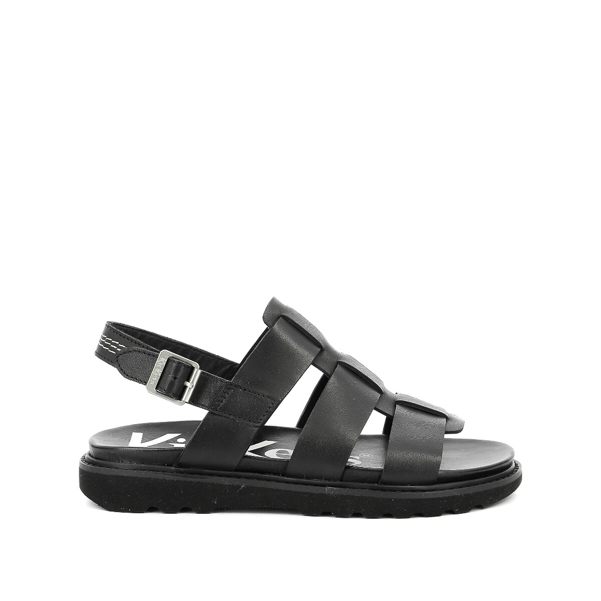 Sandales en cuir Neosinead noir, KICKERS