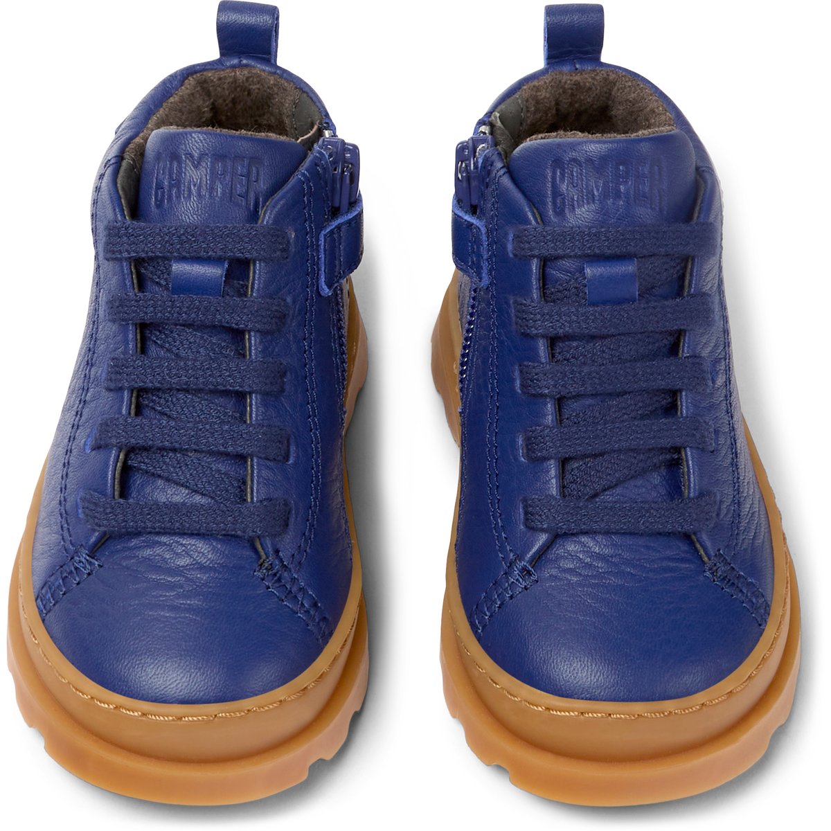 Sneaker Brutus Cuir bleu, CAMPER
