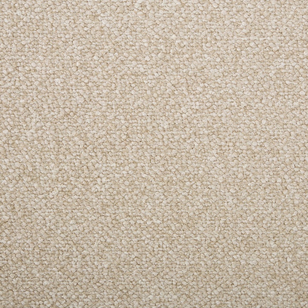 Grand canapé d'angle gauche en tissu texturé AUSTIN beige, HABITAT