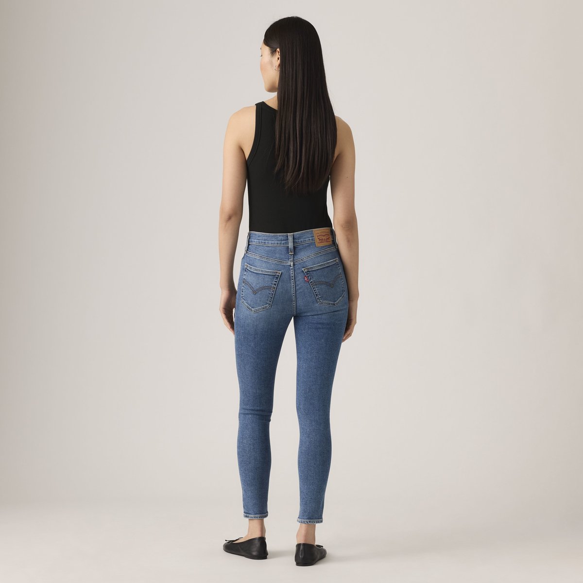 Jean 720™ taille haute super skinny bleu - animal kingdom, LEVI'S