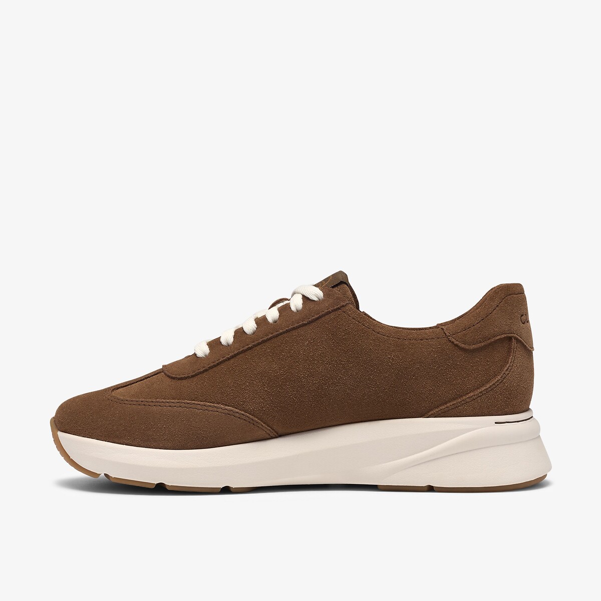 Code R Run Zip-Up Leather Trainers brown, CLARKS