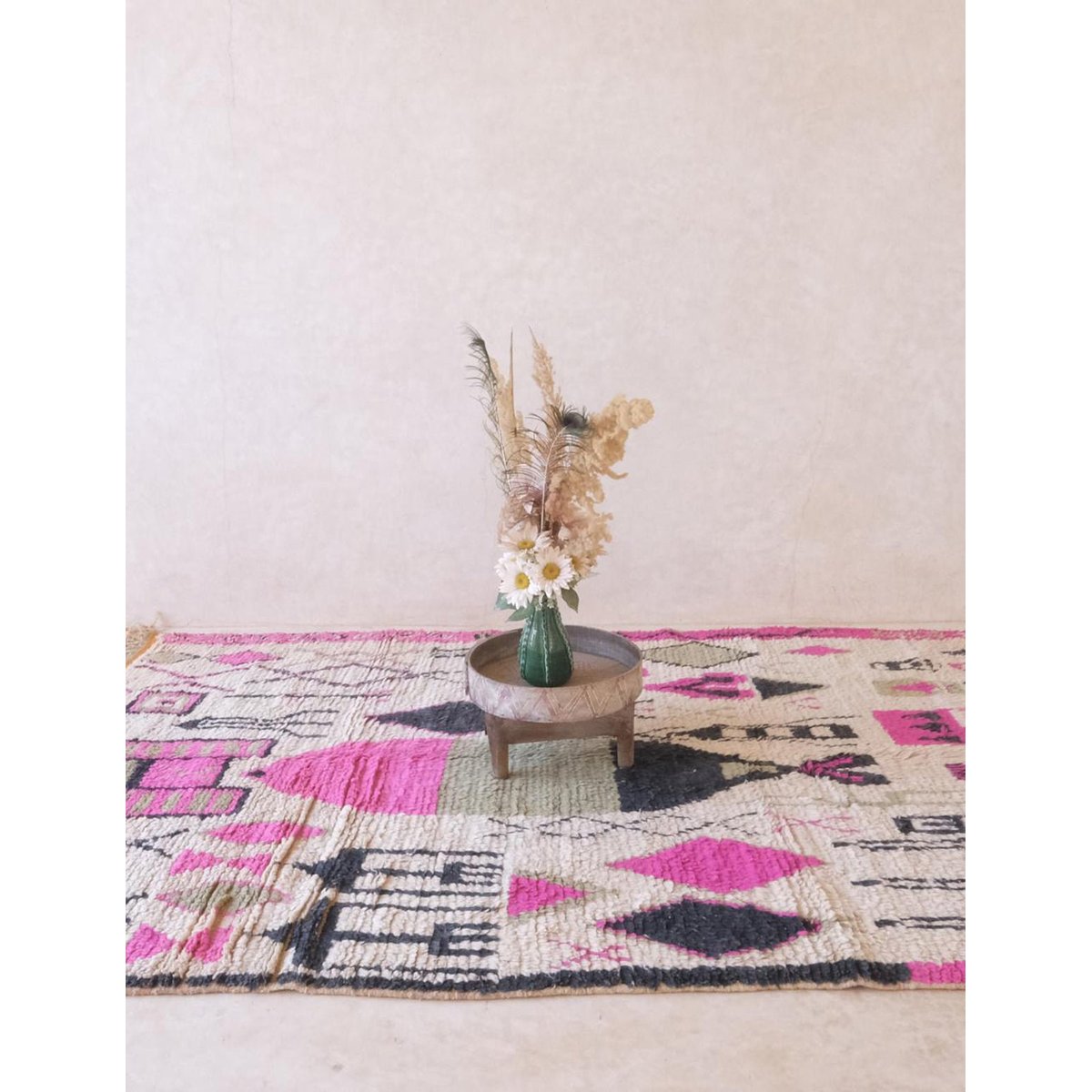 Tapis berbère marocain pure laine 179 x 274 cm palette colorée, AFK LIVING