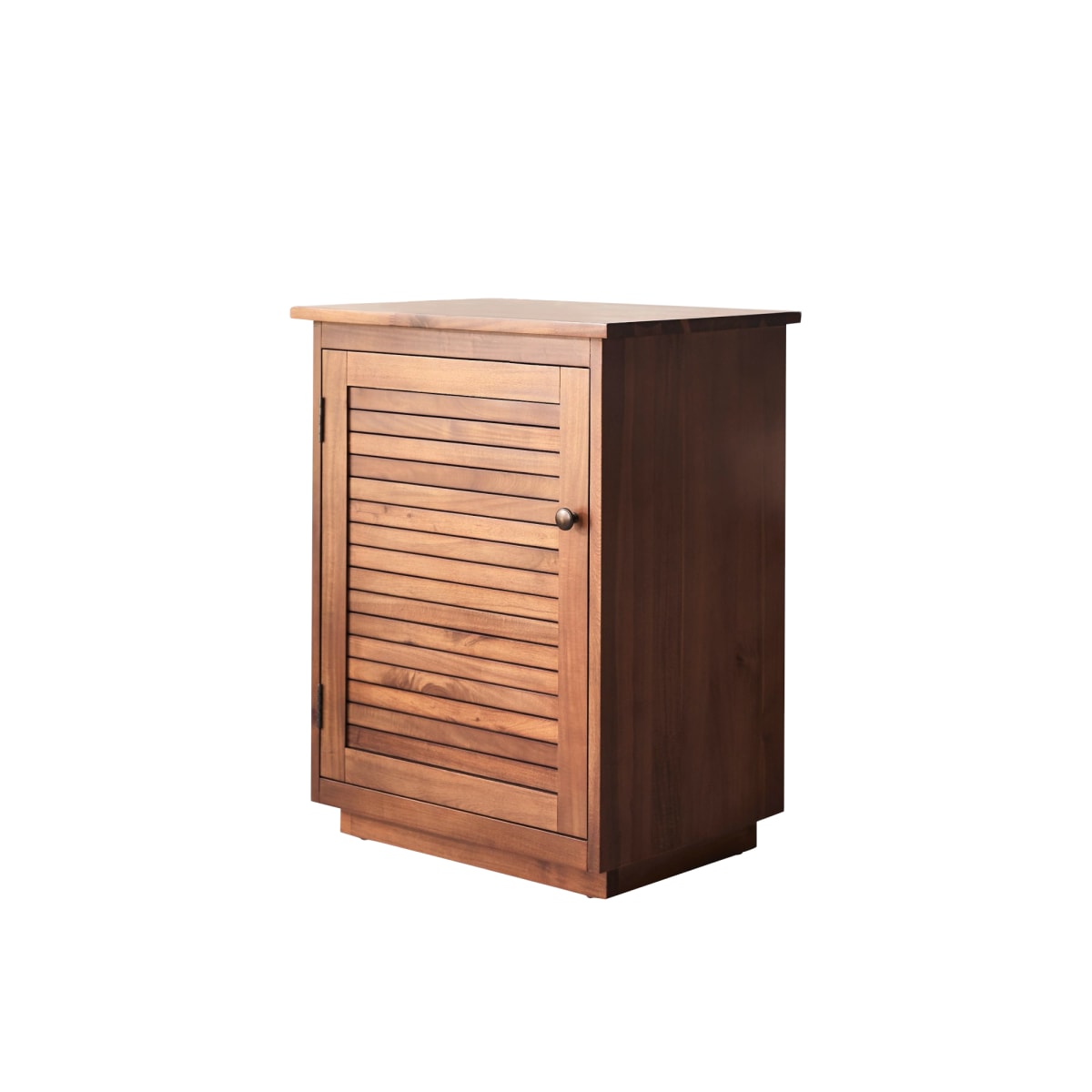 Meuble de rangement salle de bain en Acacia massif, LOGGIA naturel, TIKAMOON