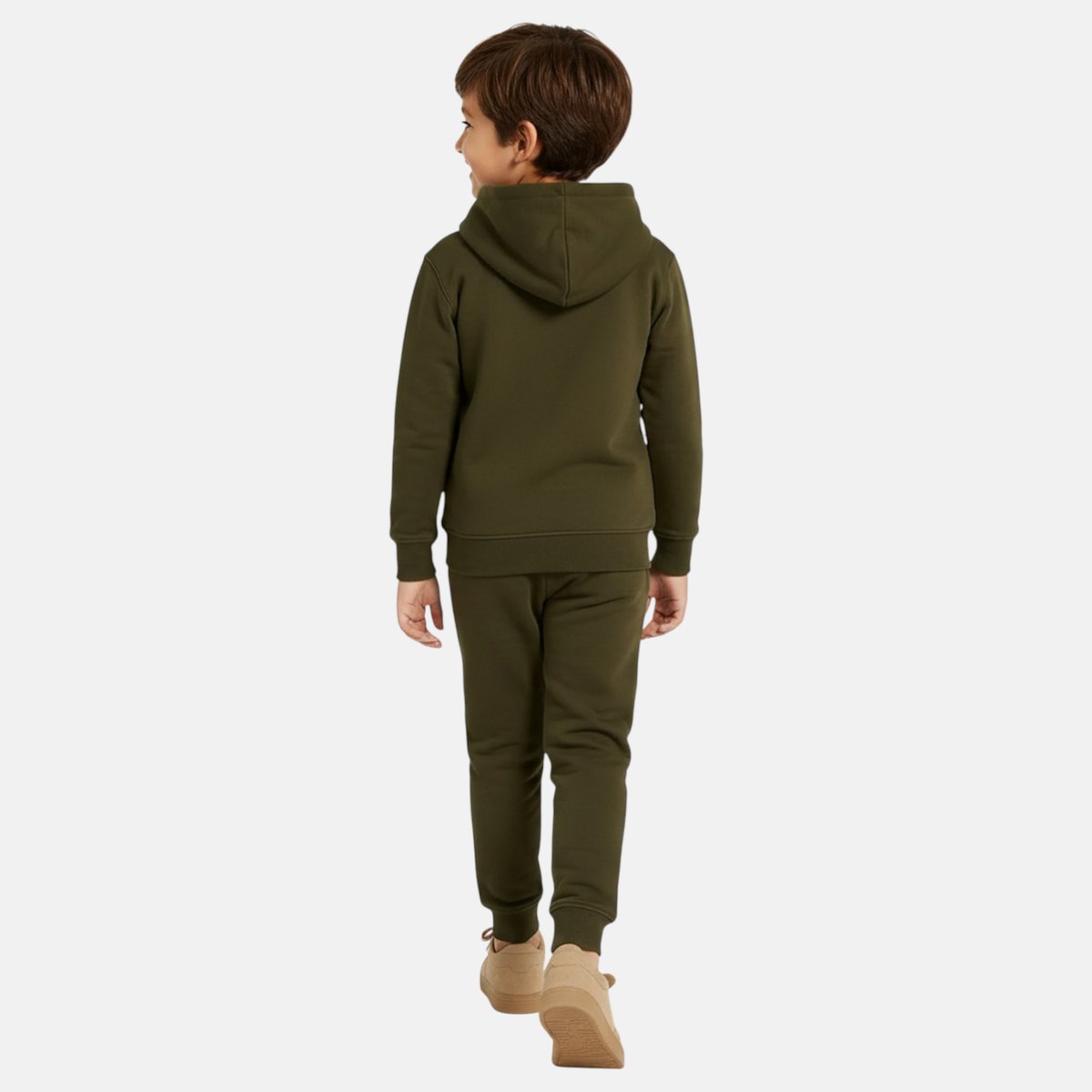 Ensemble sweat à capuche et pantalon de jogging COCOONING vert kaki, ELLESSE
