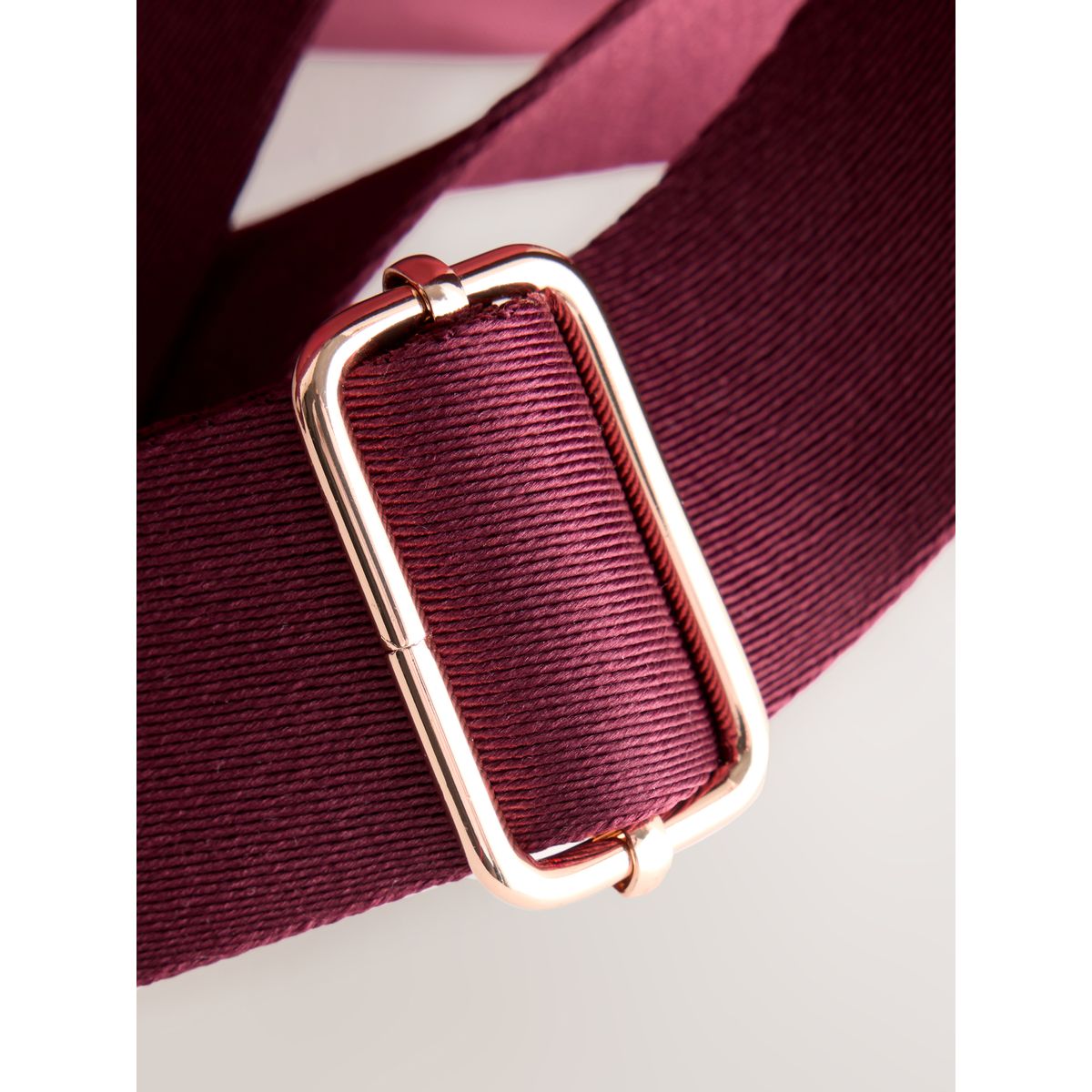 Sac à dos en nylon avec poche sur le devant rouge bourgogne, NEXT