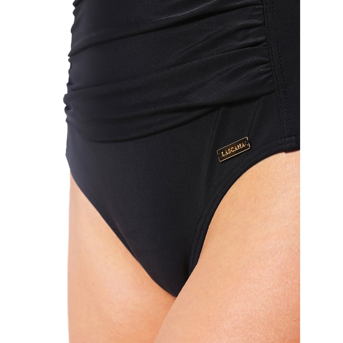 Maillot de bain amincissant 1 pièce TK-5 noir B à E noir, LASCANA