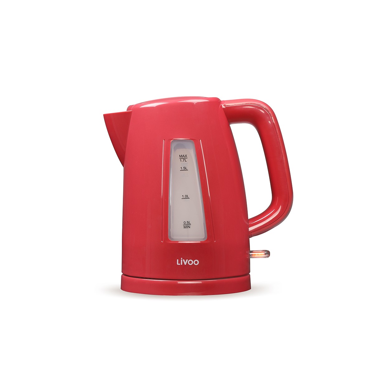 Bouilloire 1,7 L rouge chili, LIVOO