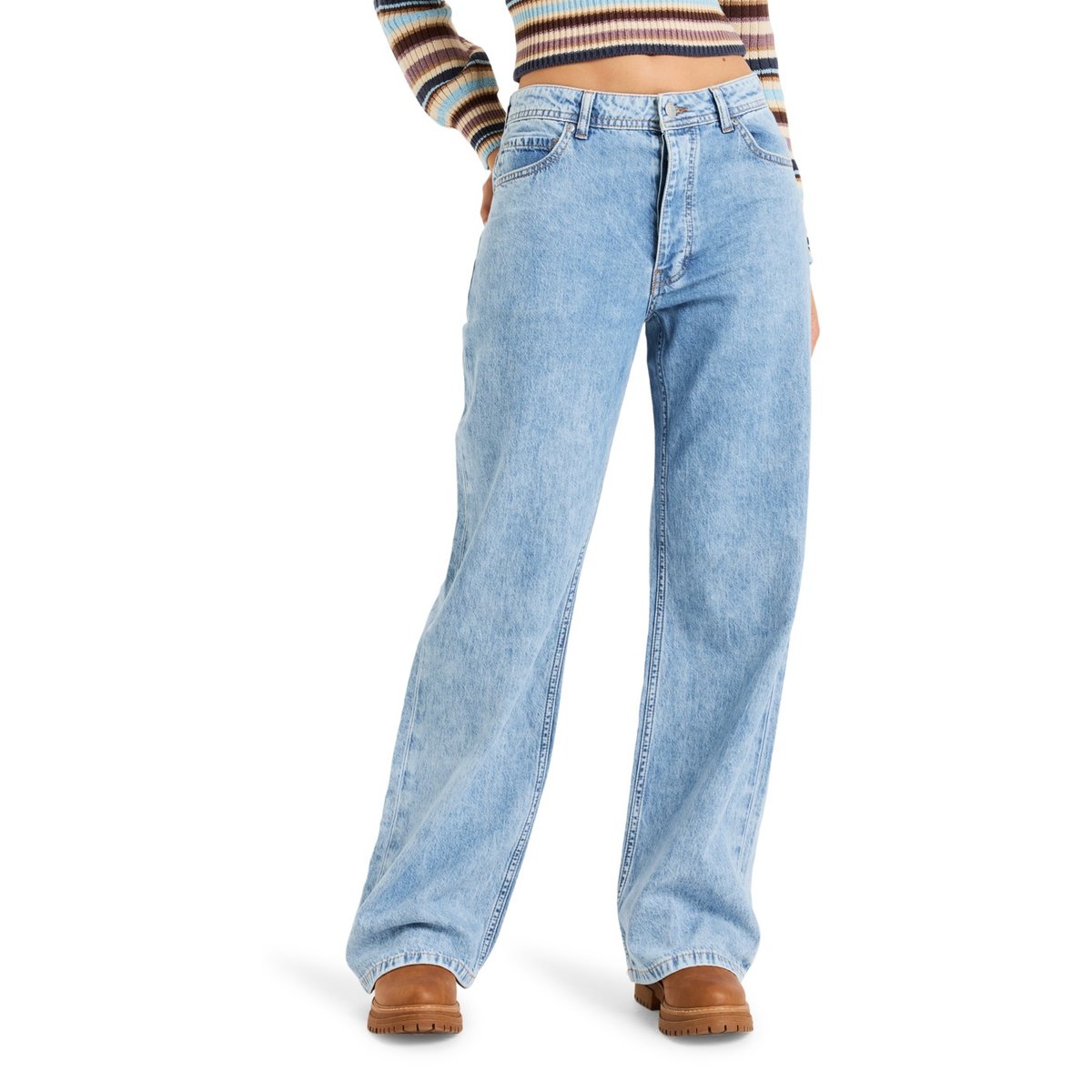 Coupe courte MILLA WIDE LEG REGULAR BEAU. bleu beau blue, ROXY