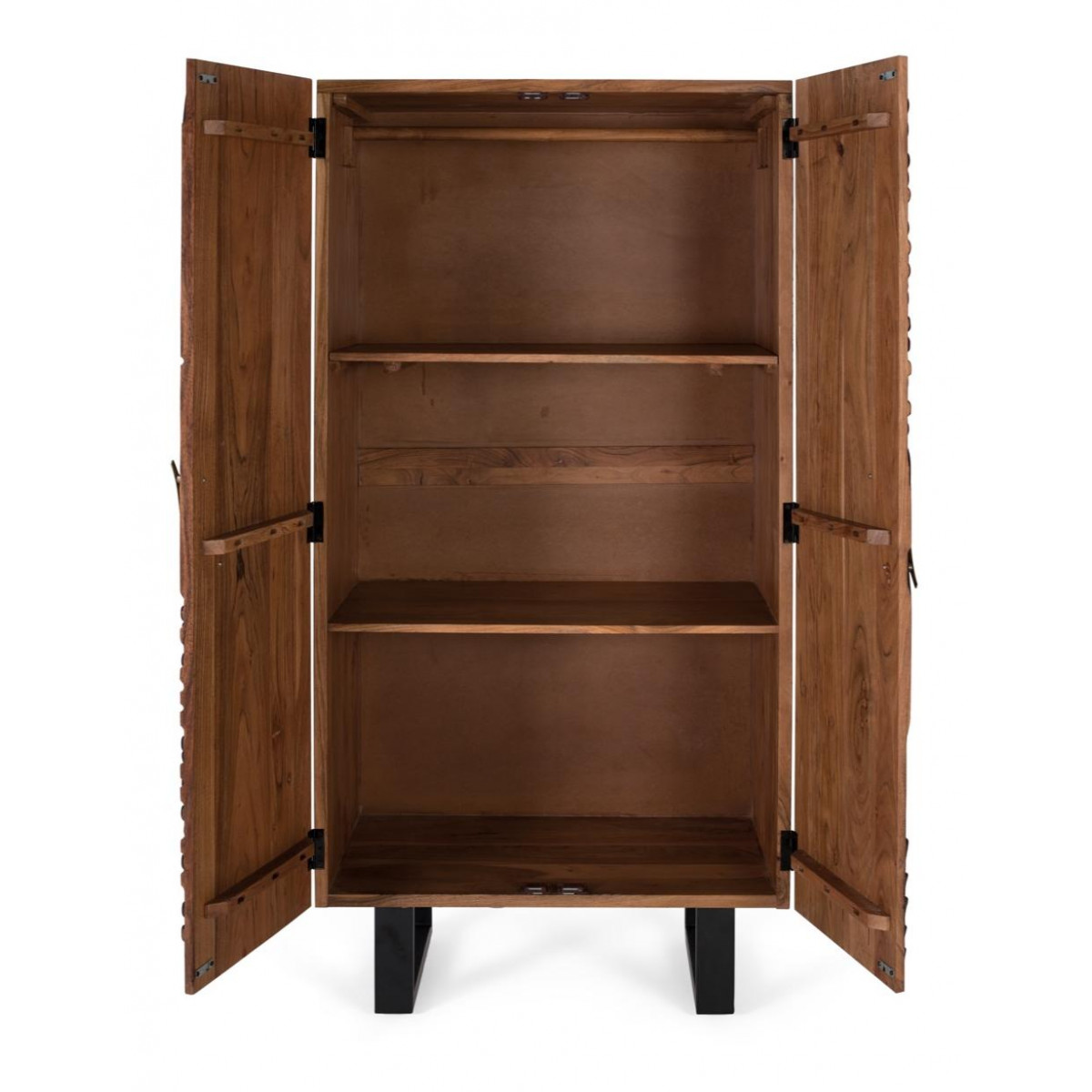 Armoire - IRIS marron, DECORATION D’AUTREFOIS