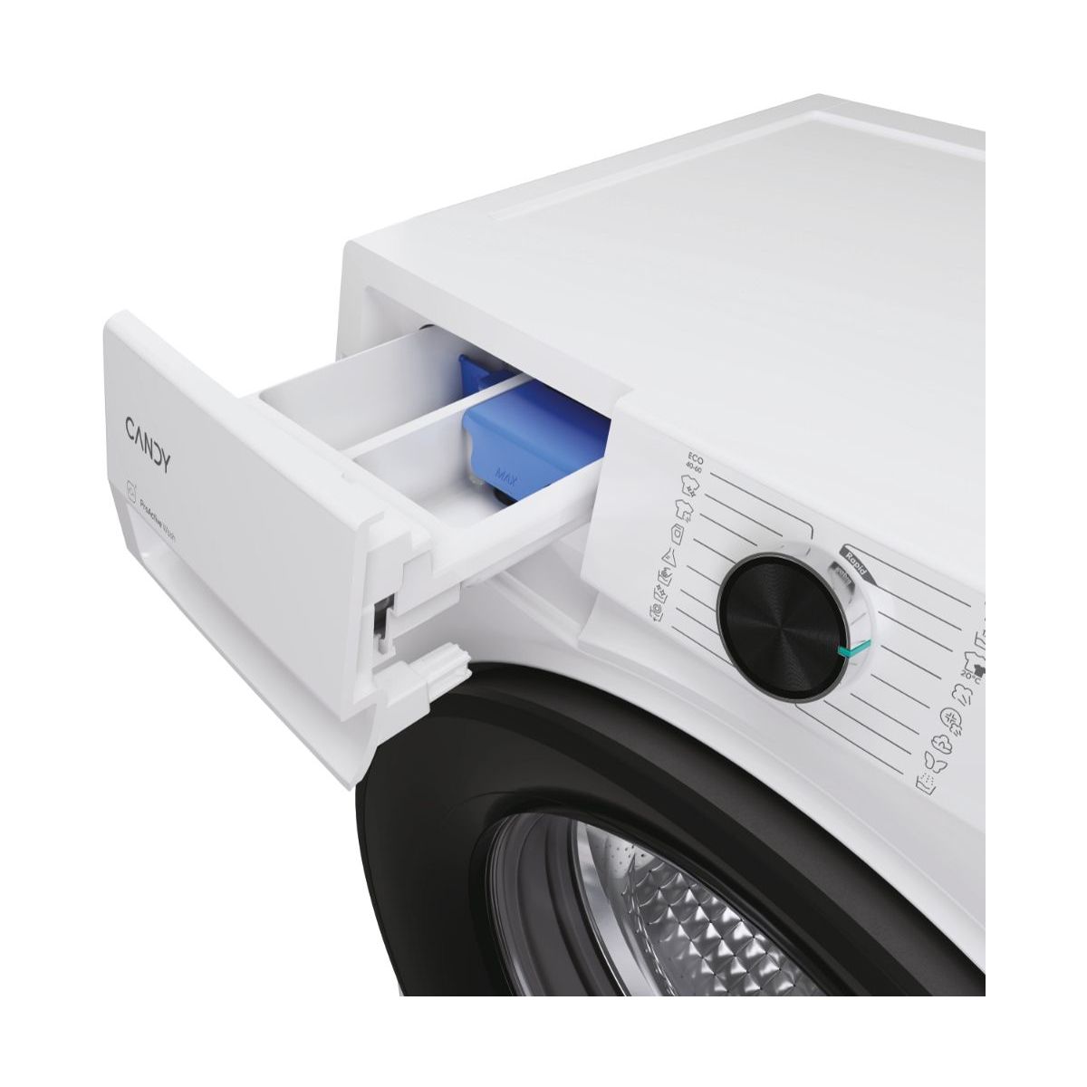 Lave linge hublot BR 47SBL8-S - 7 kg - 1400 tr/min - Classe A - Moteur induction - Connecté wifi couleur unique, CANDY