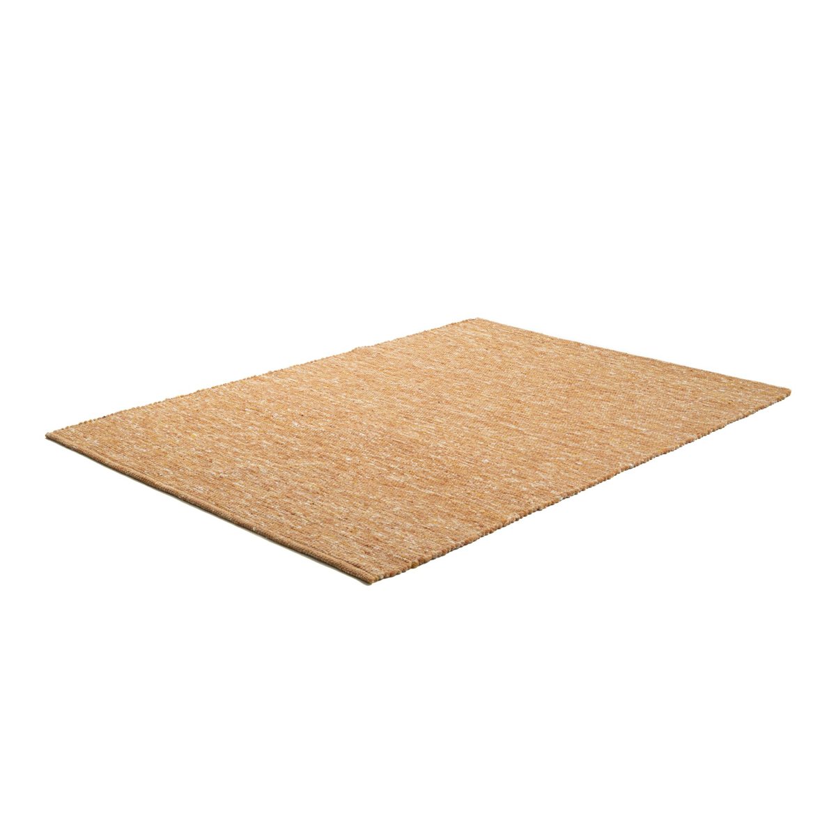 Tapis réversible en laine foulée - HOERNUM beige foncé, THEKO