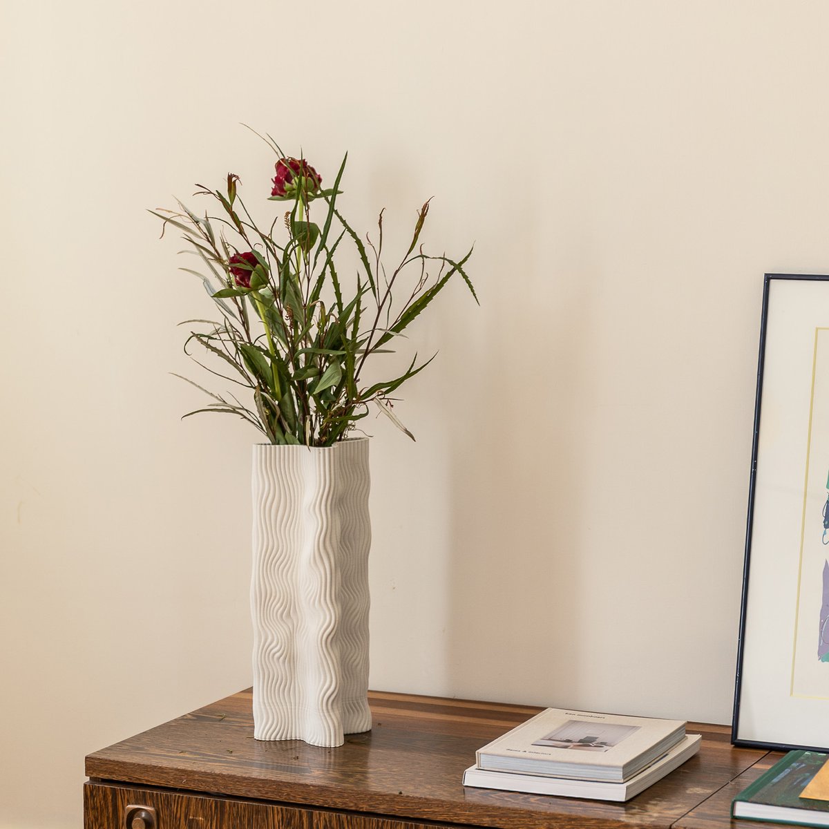 Vase VEA blanc, SP COLLECTION