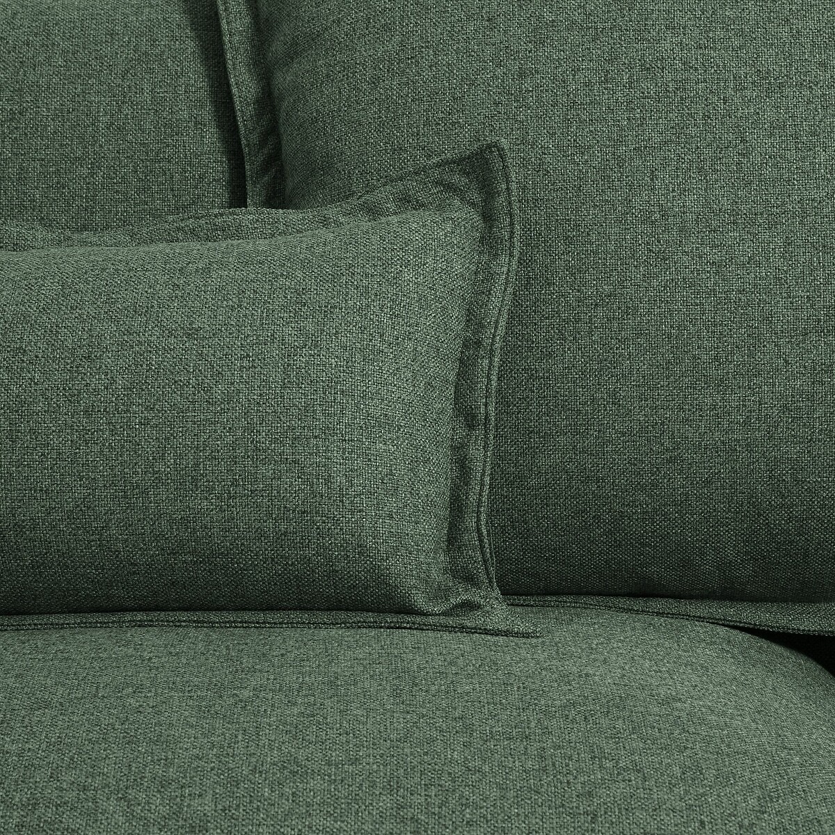 Housse de canapé d'angle droit polyester, Odna vert forêt, LA REDOUTE INTERIEURS