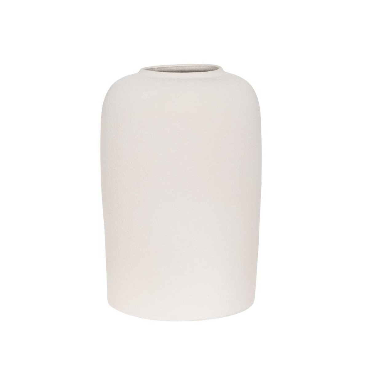 Vase Moledo   40x25 blanc, AMADEUS