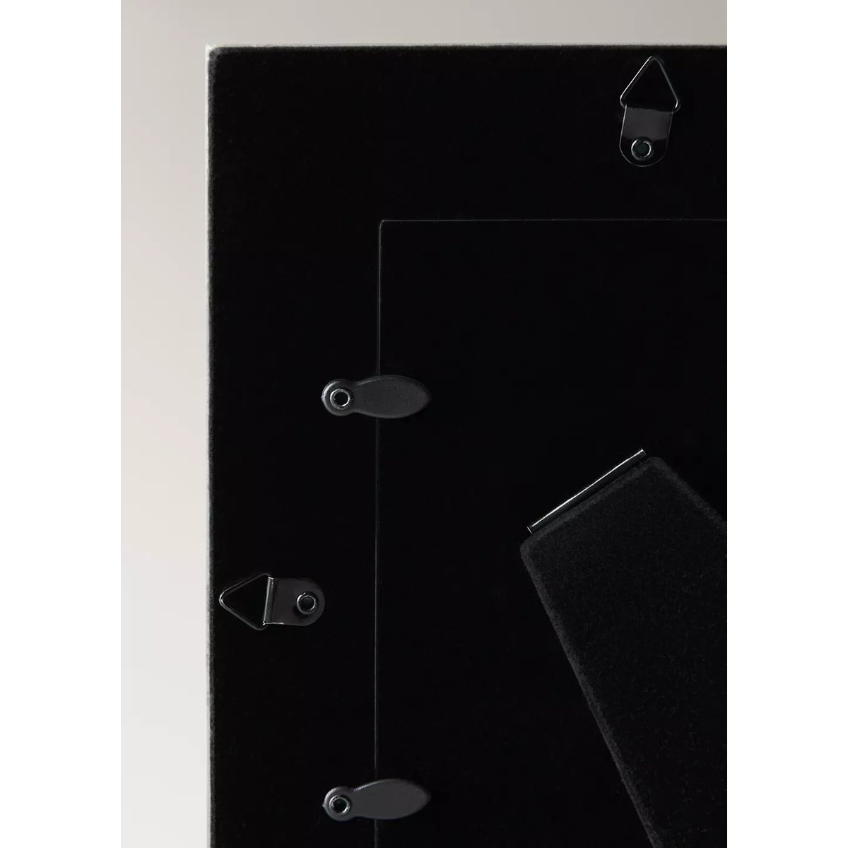 Cadre photo en verre taille moyenne argent, MANGO HOME