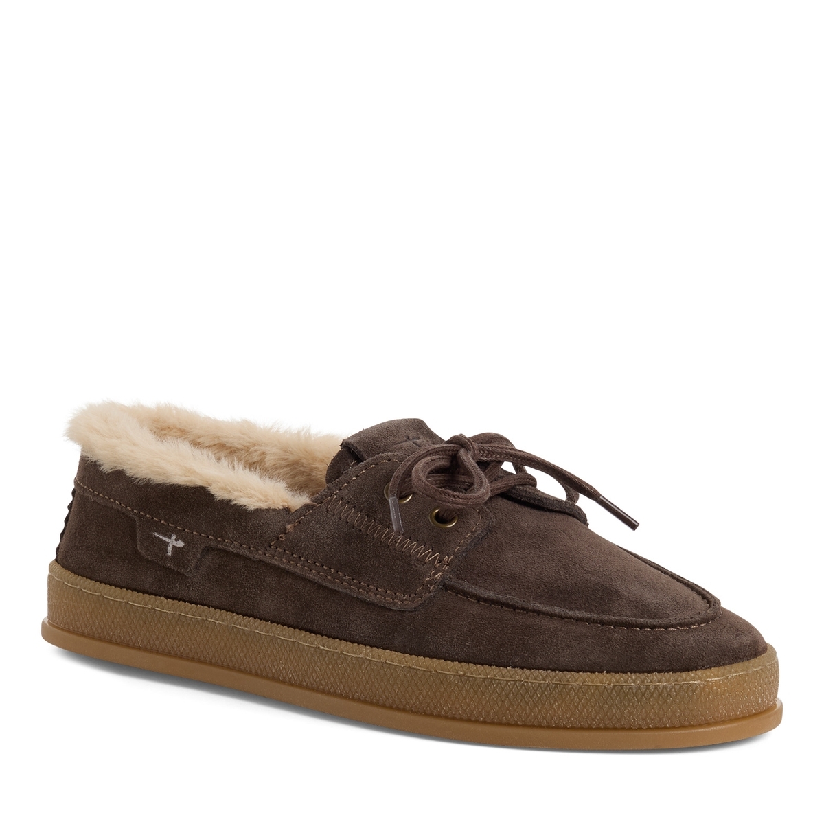 Mocassin en cuir marron mocca, TAMARIS
