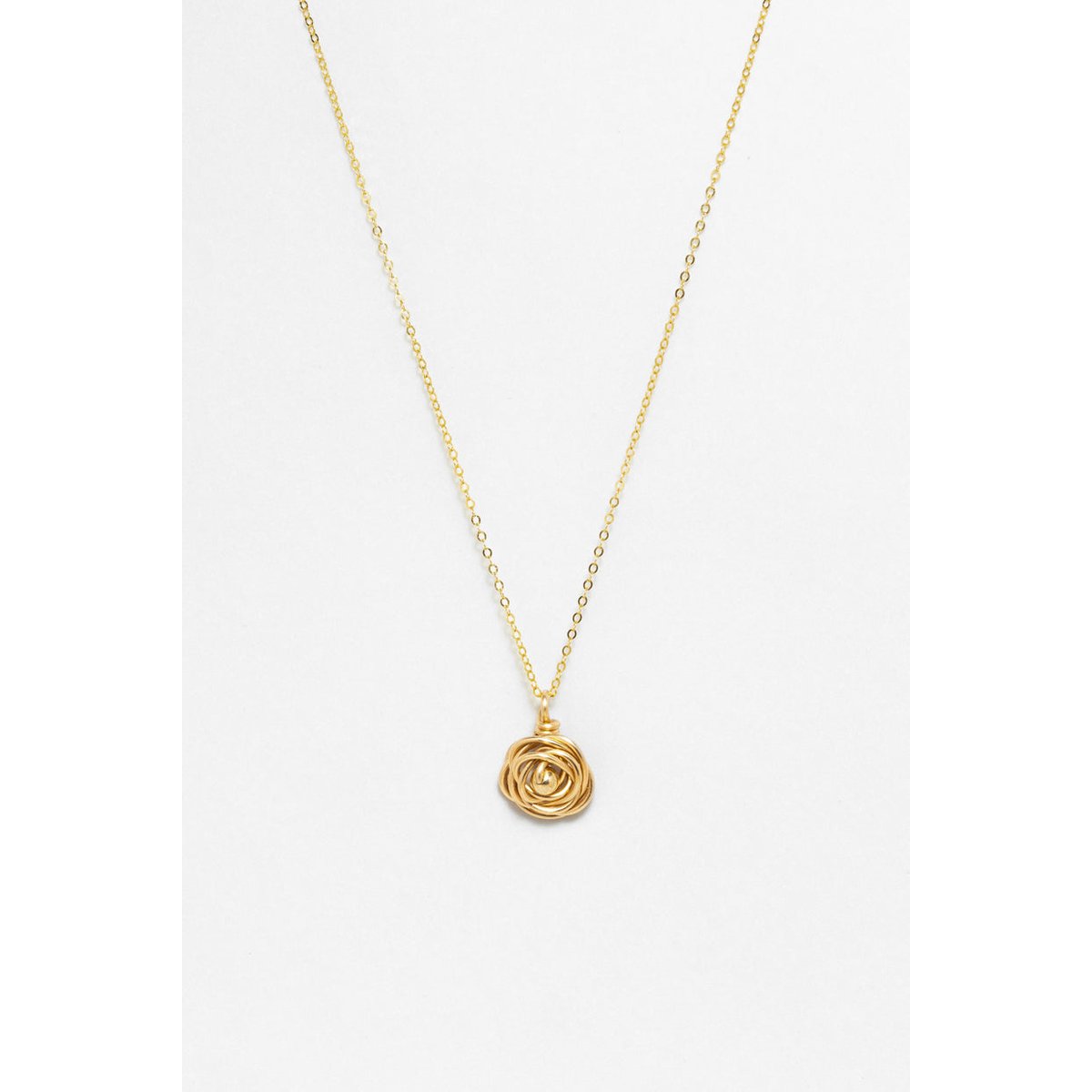 Pendentif Rosa Moyen - Or or, YAY PARIS