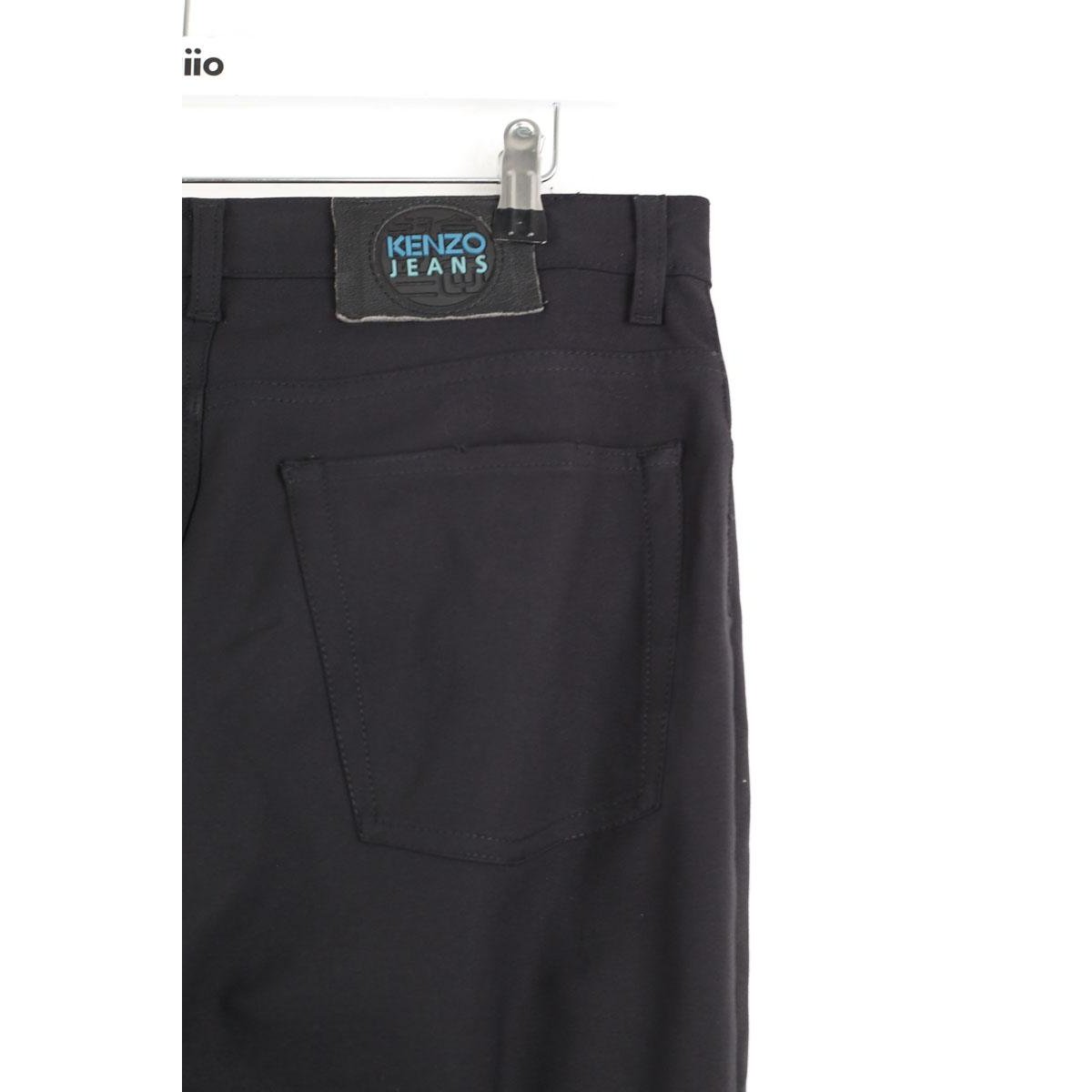 Pantalon droit - Très Bon État noir, KENZO