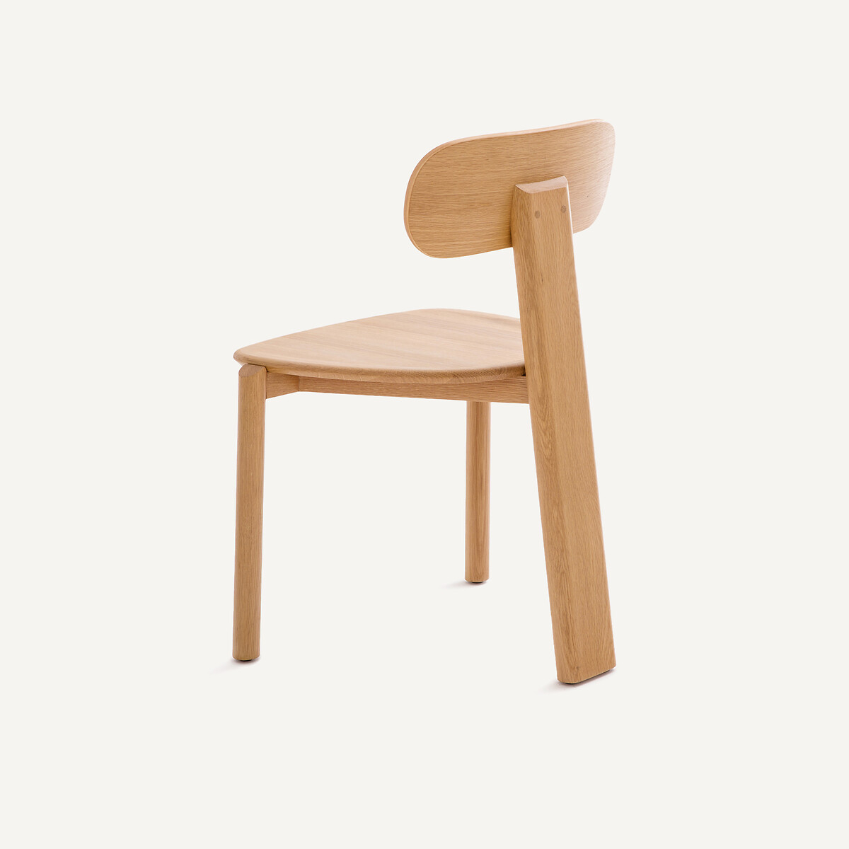 Sedia a 3 gambe, rovere massiccio, Marais design Emmanuel Gallina quercia, EMMANUEL GALLINA X AM.PM