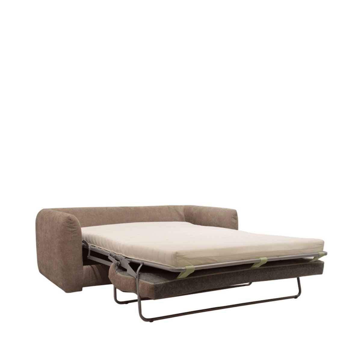 Canapé convertible 2,5 places en tissu- WIAME taupe, DRAWER