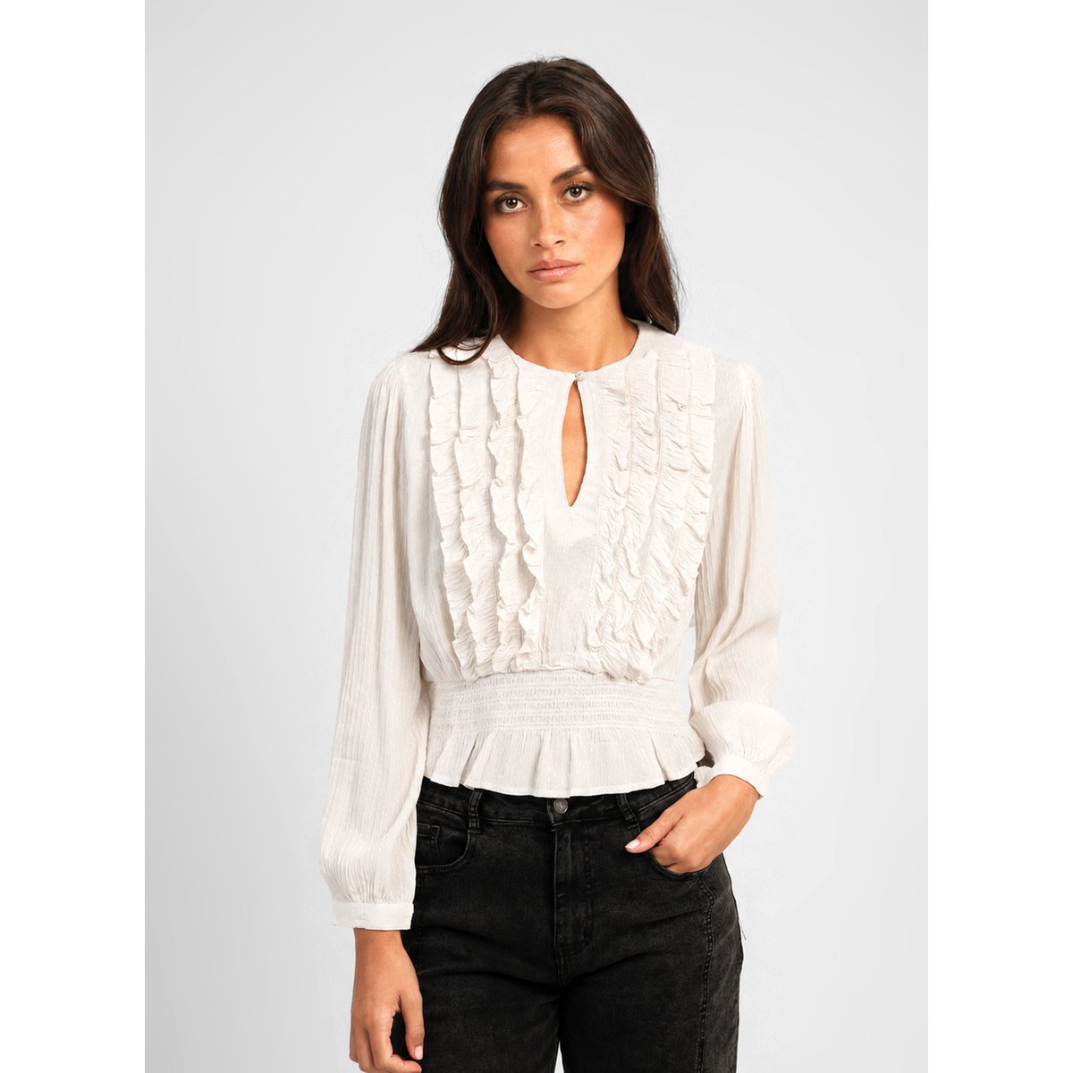 Blouse SADIANE ecru, AN'GE